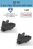 Omask 104826 EZ 42 Clear 3D Print (2 pcs) 1/48